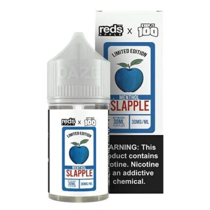 Reds x Keep It 100 Salt Menthol Slapple Vape Juice