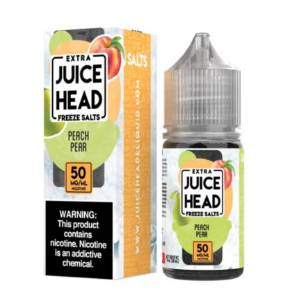Juice Head Freeze Salt E-Liquid - Peach Pear 30ml
