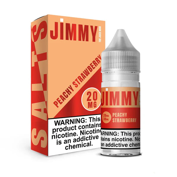 Peachy-Strawberry-jimmy-salt Jimmy the Juice Man Salt Peachy Strawberry eJuice