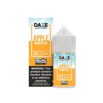 7 Daze Salt Series Apple Mango Iced Vape Juice
