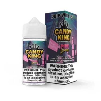 Candy King E-Liquid - Pink Squares 100ml