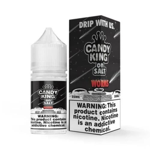 candy-king-salt-e-liquid-worms-30ml Candy King Salt E-Liquid - Worms 30ml - Image 1