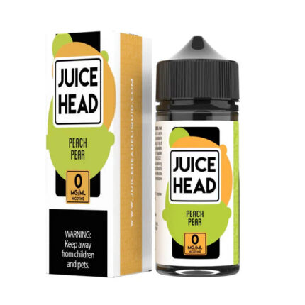 Juice Head E-Liquid - Peach Pear 100ml
