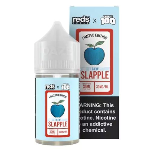 keep-it-100-x-reds-apple-salt-iced-slapple Reds x Keep It 100 salt iced slapple ejuice