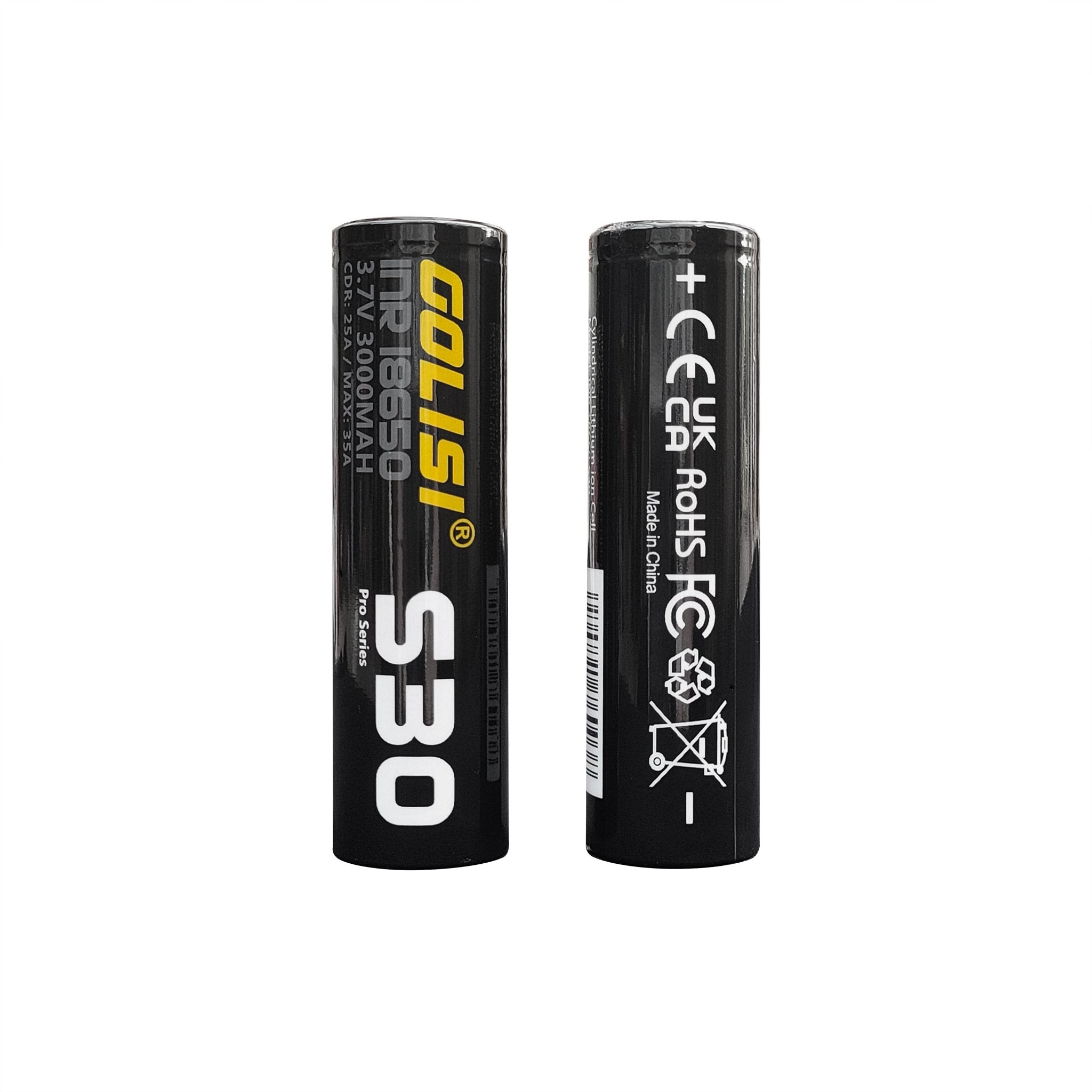 golisi-s30-18650-3000mah-35a-imr-battery-5213778-1.jpg Golisi S30 18650 3000mAh 35A IMR Battery - Image 1