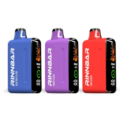 RinnBar 50K Disposable Vape 3 Flavor Assortment