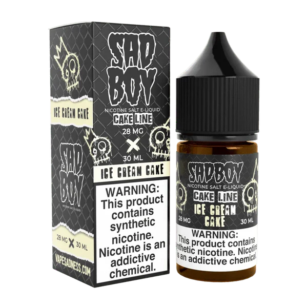 Sadboy-Salt-Cake-Funnel-Cake-30ml Sadboy Salt Cake Line - Funnel Cake 30ml