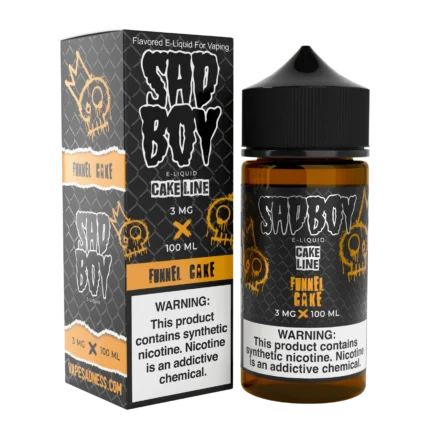 Funnel Cake by Sadboy Cake Line Box and Bottle