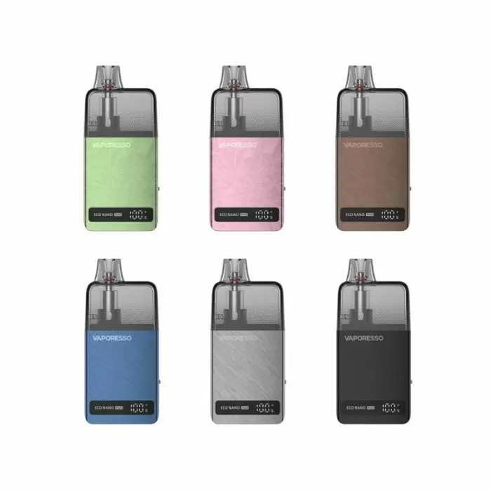 vaporesso-eco-nano-plus-pod-system-kit-1400mah ECO nano plus vape pod kit assorted colors